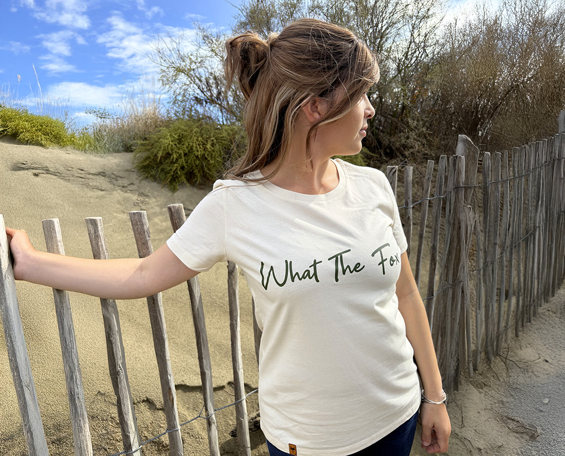Tshirt porté en coton bio vegan RIGEL
