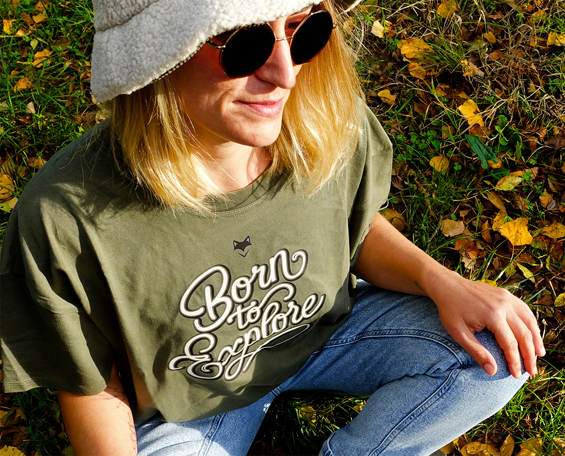 Femme assise en pleine nature, connexion à l’environnement
