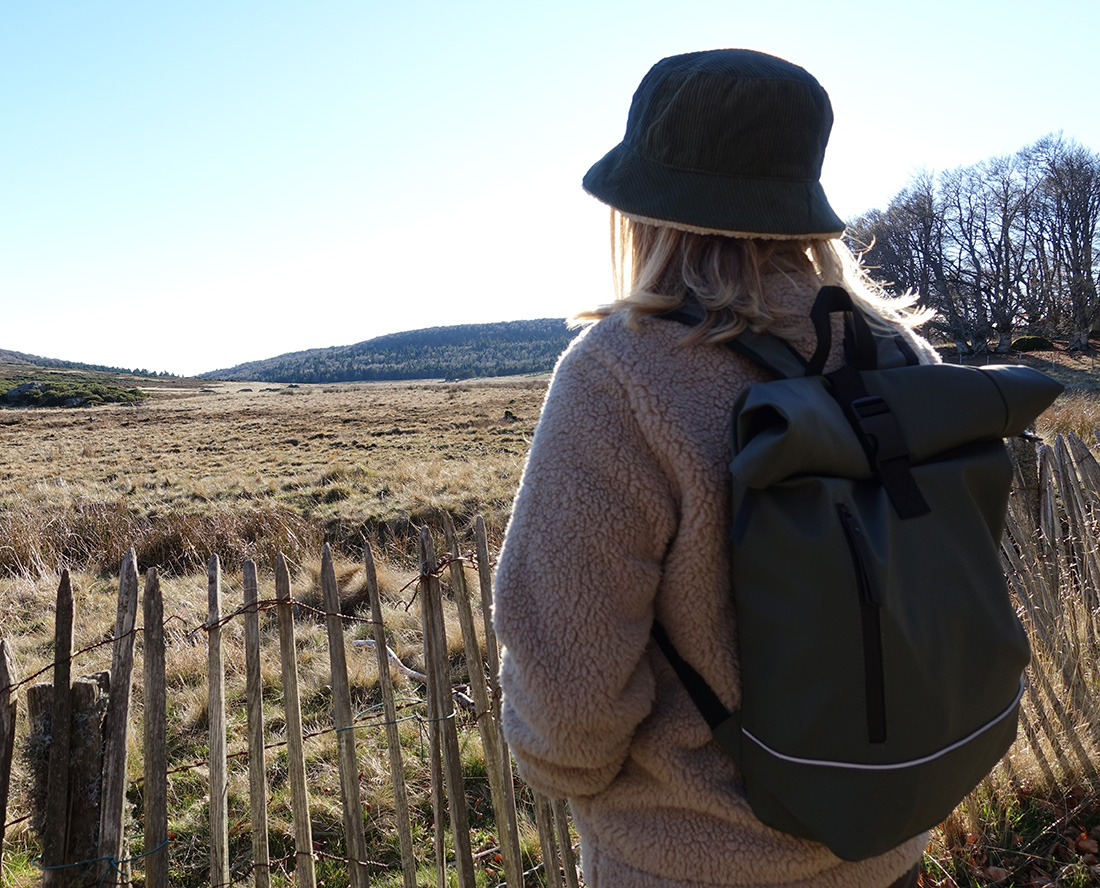 photo de notre sac à dos porté en rando