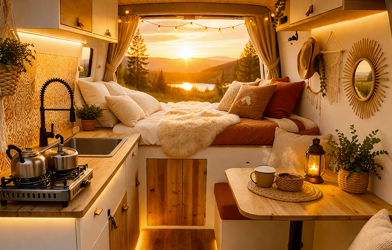 Aménager son van : guide complet pour débuter la vanlife