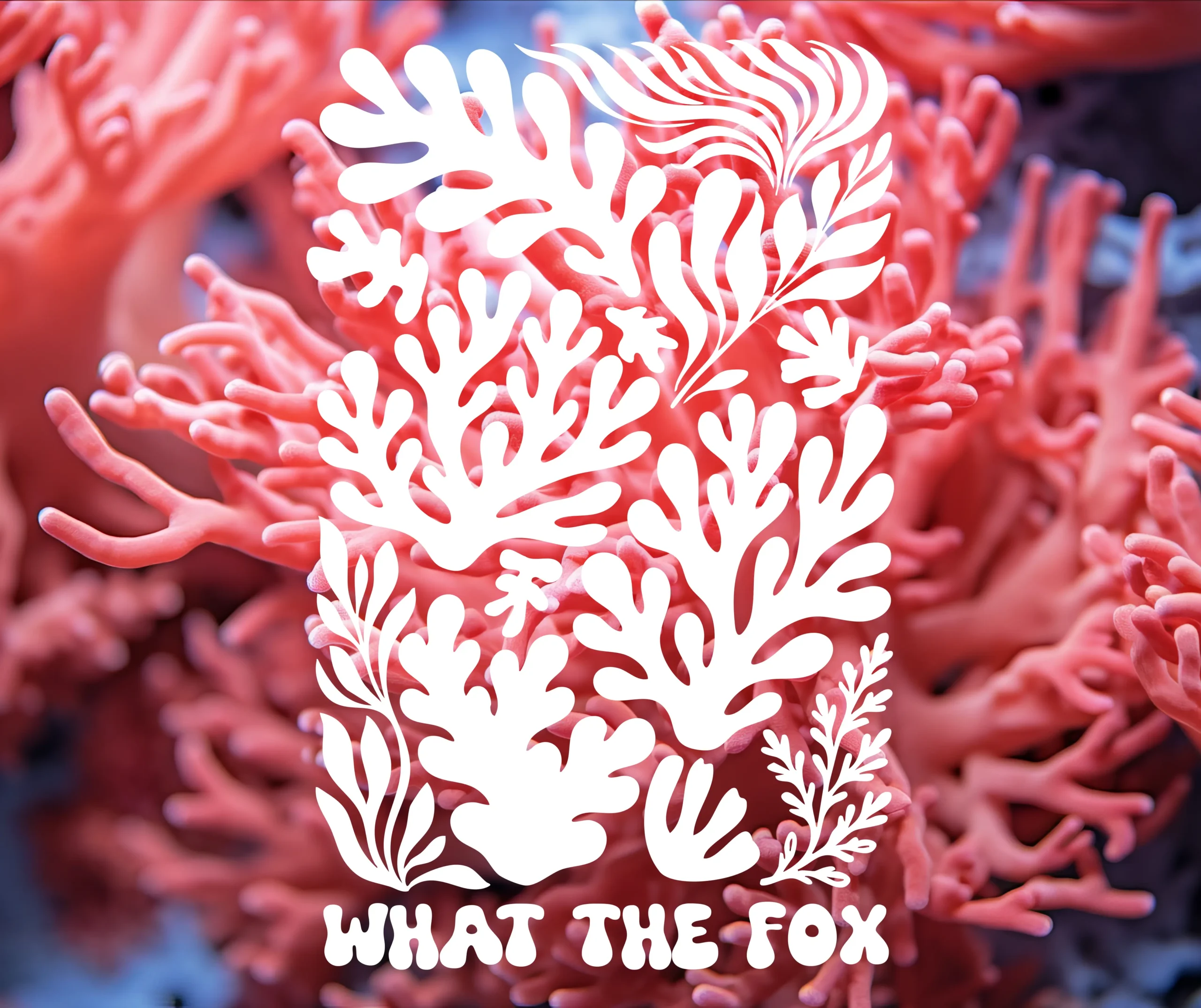 visuel du t-shirt sur fond corail