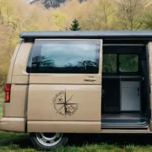 Sticker | Van Life | Compass