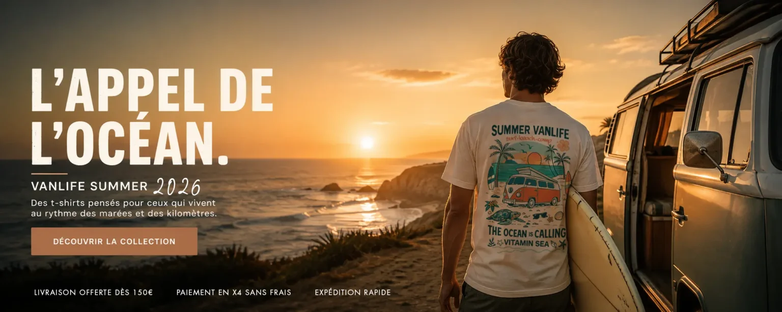 what the fox est une marque francaise premium spécialisé dans l'univers vanlife et surf